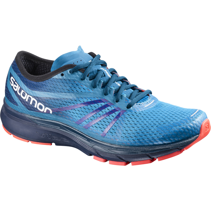 Zapatillas De Running Salomon Hombre Azules / Azul Marino - Salomon Argentina SONIC RA PRO ,764253-P